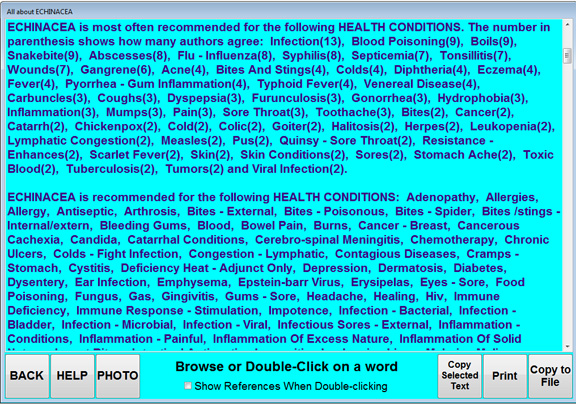 Herb Doctors from 54 countries agree 
With 40,000 new facts recently added! 
by Steve Blake, ScD, MH, Registered Herbalist, AHG